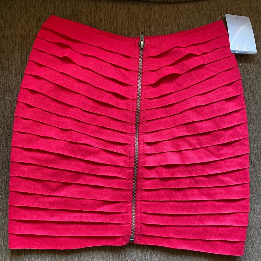 NWT Red Skirt
